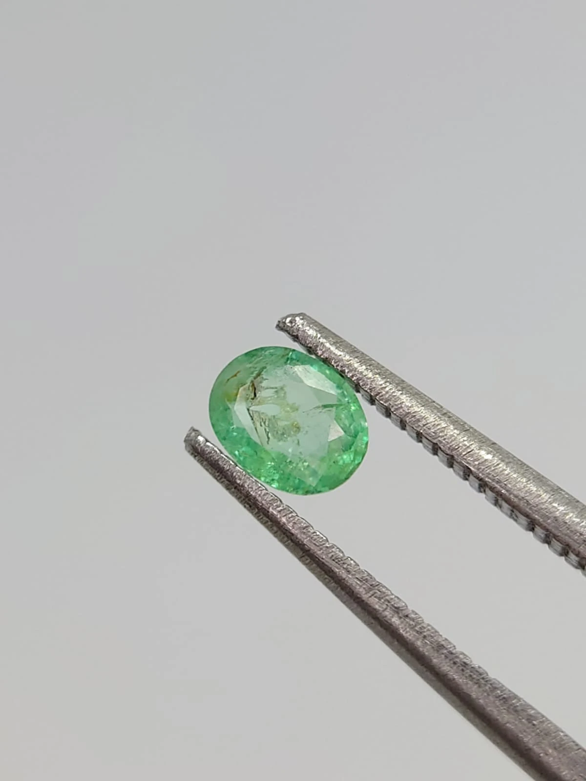 0.29ct Natural Oval Cut Emerald from Panjshir Afghanistan — view 1
